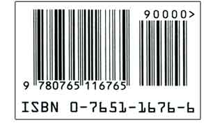ISBN Number on UPC